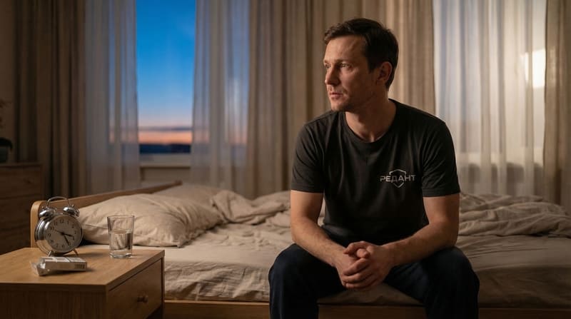 Бессонница при отказе от курения